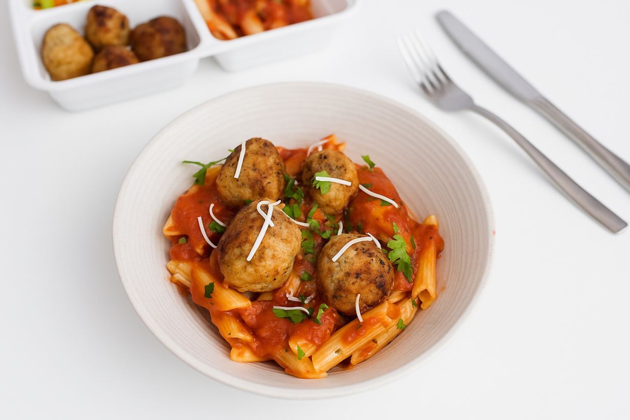 Porkball Pasta