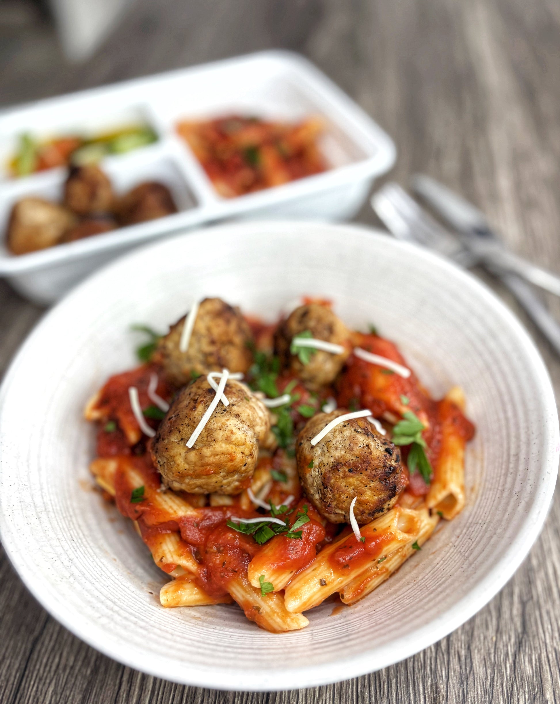 Porkball Pasta